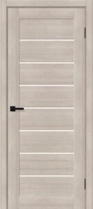 Межкомнатная дверь с эко шпоном Браво-22 Cappuccino Melinga