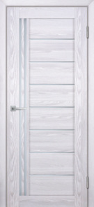 Межкомнатная дверь экошпон Лайт-13 ПО Клен айс