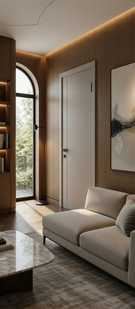 Межкомнатная дверь ПЭТ Браво-0.10 П Grey Silk