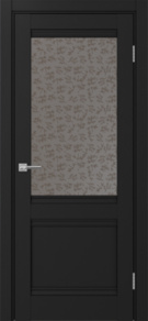   Межкомнатная дверь экошпон Турин-502U.21 антрацит/дали бр.