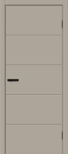 Межкомнатная дверь ПЭТ Граффити-2.Д.П Clay Silk