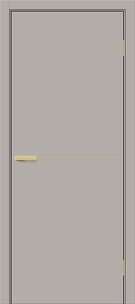 Межкомнатная дверь ПЭТ Браво-0.21 П SG P3 Grey Silk