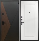  Входная дверь Геометрия 040 силк сноу