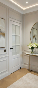 Межкомнатная дверь ПЭТ Прима-13.0.1 White Silk