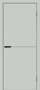  Межкомнатная дверь ПЭТ Браво-0.21 П Grey Silk