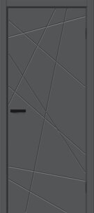  Межкомнатная дверь ПЭТ Граффити-5.Д.П Stormy Silk