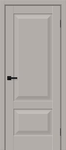 Межкомнатная дверь ПЭТ Прима-22 Grey Silk