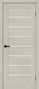 Межкомнатная дверь с эко шпоном Браво-22.Л Cream Melinga