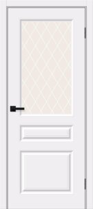 Межкомнатная дверь виниил Скинни-15 White Pro