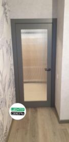  Межкомнатная дверь эмалитовая PSC-55 Графит