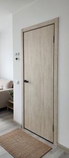   Межкомнатная дверь экошпон Браво-0 Nordic Oak