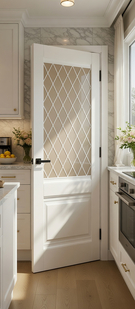    Межкомнатная дверь ПЭТ Прима-3 White Silk