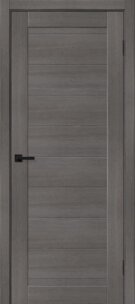 Межкомнатная дверь с эко шпоном Браво-21 Grey Melinga