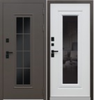 Входная дверь термо 3К Тундра белый мат