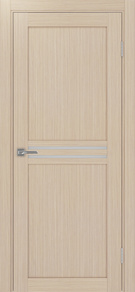 Межкомнатная дверь экошпон Турин_552.12 Дуб беленый/металюкс