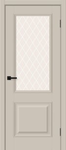 Межкомнатная дверь ПЭТ Классик-13 Cream Silk