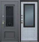 Входная дверь термо 3К Аляска Сосна белая