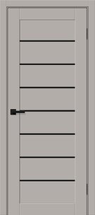 Межкомнатная дверь ПЭТ Браво-22 BS Grey Silk