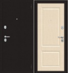 Входная дверь Оптим X-2 Антик Медный/Бежевый клен