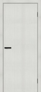 Межкомнатная дверь с эко шпоном Браво-0 Bianco Veralinga