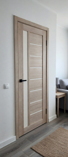   Межкомнатная дверь с эко шпоном Браво-27 MF | Cappuccino Melinga