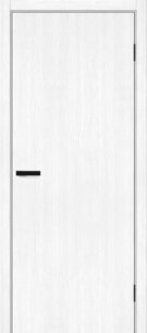  Межкомнатная дверь с эко шпоном Браво-0 Snow Melinga