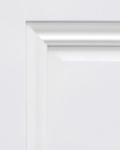 Межкомнатная дверь ПЭТ Прима-0 White Silk