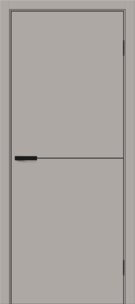 Межкомнатная дверь винил Браво-0.81 Grey Pro