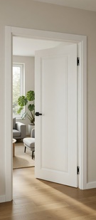    Межкомнатная дверь винил Скинни-10 White Pro