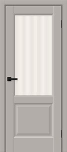 Межкомнатная дверь ПЭТ Неоклассик-33 Grey Silk