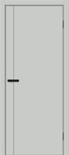 Межкомнатная дверь ПЭТ Браво-0.10 П Grey Silk