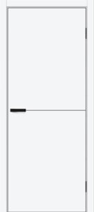   Межкомнатная дверь ПЭТ Браво-0.21 П White Silk