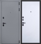  Входная дверь Бруклин белый матовый