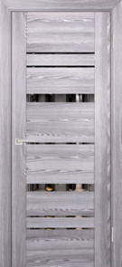   Межкомнатная дверь экошпон PSK-2 Ривьера грей