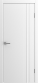 Межкомнатная дверь окрашенная Страйк-1 белый