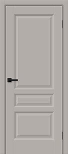 Межкомнатная дверь ПЭТ Неоклассик-34 Grey Silk