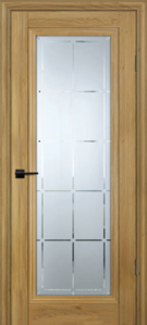  Межкомнатная дверь с эко шпоном PSC-35 Дуб золотистый