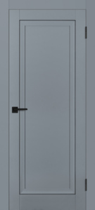 Межкомнатная дверь ПЭТ PST-36 Серый матовый