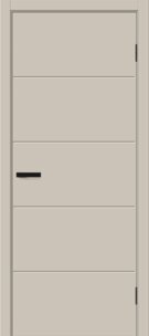 Межкомнатная дверь ПЭТ Граффити-2.Д.П Cream Silk