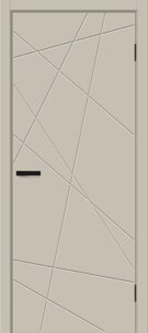 Межкомнатная дверь виниил Граффити-5 Cream Pro