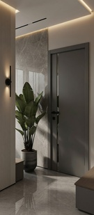  Межкомнатная дверь ПЭТ Браво-0.40 П Stormy Silk / Mirox Grey