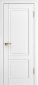Межкомнатная дверь окрашенная L-5 ПГ Белая 