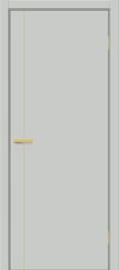 Межкомнатная дверь ПЭТ Браво-0.10 П SG P3 Grey Silk