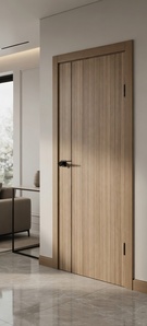  Межкомнатная дверь с эко шпоном P-21 AL Эвкалипт тасмански