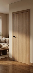  Межкомнатная дверь с эко шпоном P-21 AL Эвкалипт тасмански
