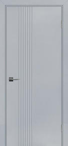  Межкомнатная дверь окрашенная Smalta-Rif 202 Ral 7047