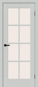 Межкомнатная дверь с эко шпоном Прима-11.1 Grey Wood