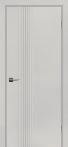Межкомнатная дверь окрашенная Smalta-Rif 202 Цементо 