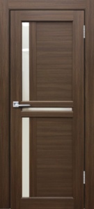  Межкомнатная дверь с эко шпоном М-19 Орех