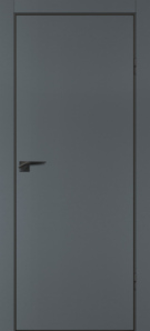 Межкомнатная дверь с эко шпоном P-1 Графит